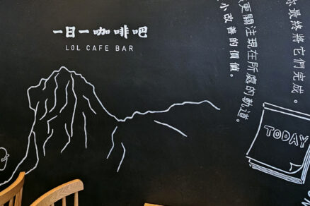 店鋪壁畫 | Written in Starlight, Upon Lion’s Peak | 一日一咖啡吧