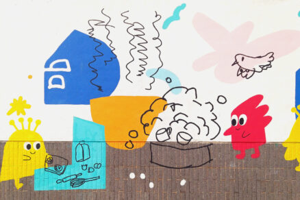 校園壁畫 | 生命的形狀 | 香港四邑商工總會陳南昌紀念學校